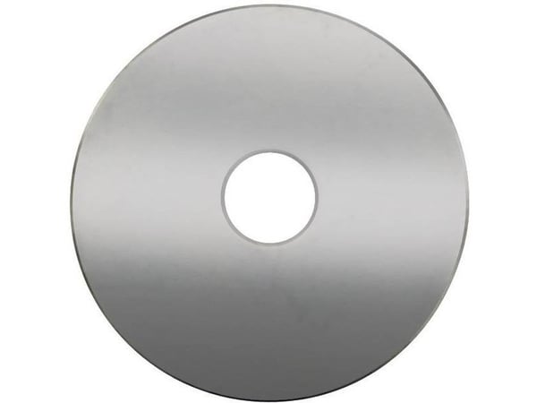 Toolcraft 888080, Planbricka, Galvaniserat stål, Zink, Rund, 1,5 mm, 6,4 mm