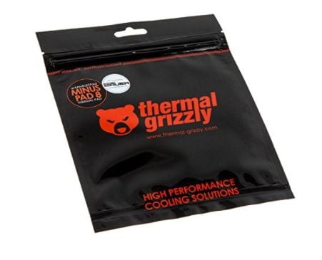 Thermal Grizzly Minus Pad 8 - Lämpötyyny - kastanjanruskea