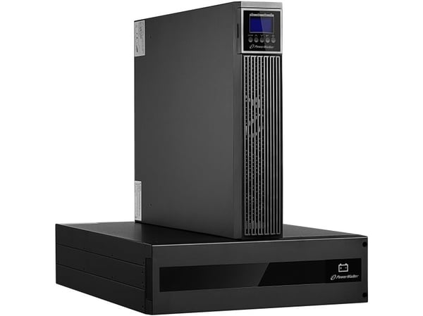 PowerWalker VFI 10000 RTG PF1, Dubbelkonvertering (Online), 10 kVA, 10000 W, Sinus, 110 V, 276 V
