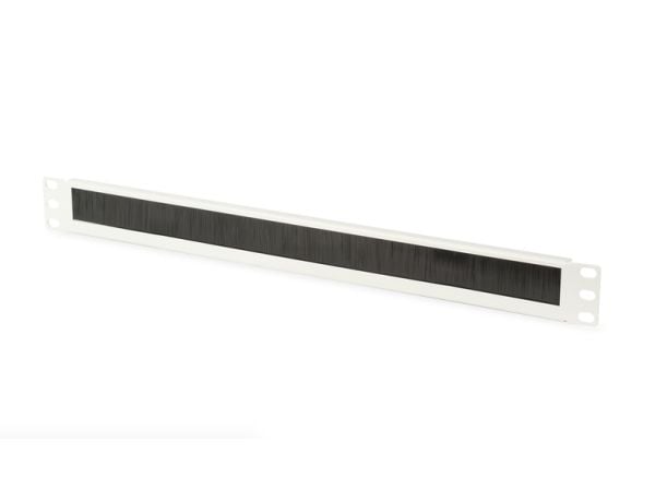 DIGITUS Professional DN-97660 - Styringspanel for rackkabler med børste - lysegrå, RAL 7035 - 1U - 19"