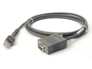 Zebra - Seriell kabel - DB-9 (hunn) - 2.13 m - for Symbol LS2208
