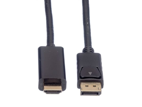 ROLINE 11.04.5788, 5 m, DisplayPort, Hankjønn, Hankjønn, Rett, Rett