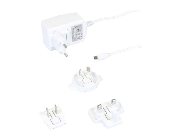 Raspberry Pi T5875DV - Virtasovitin - 13 Watt - 2,5 A (Micro-USB tyyppi B) - valkoinen