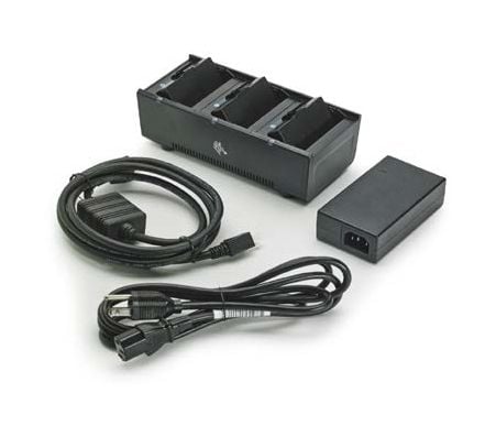 Zebra - Batterilader - 3 x batterier lader - Europa