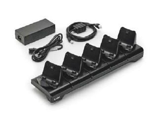 Zebra 5-Slot Docking Charger - Dokkingstasjon - for ZQ300 Series
