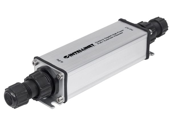 Intellinet 561211, 10,100,1000 Mbit/s, 10/100/1000Base-T(X), IEEE 802.3, IEEE 802.3ab, IEEE 802.3af, IEEE 802.3at, IEEE 802.3u, Svart, Grå, 4 W, CE...
