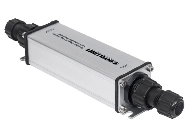 Intellinet 561211, 10,100,1000 Mbit/s, 10/100/1000Base-T(X), IEEE 802.3, IEEE 802.3ab, IEEE 802.3af, IEEE 802.3at, IEEE 802.3u, Svart, Grå, 4 W, CE...