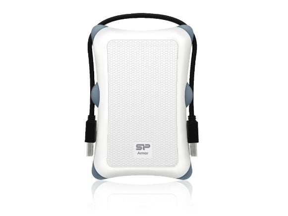 Silicon Power Armor A30, HDD-kotelo, 2.5", USB-liitettävyys, Valkoinen