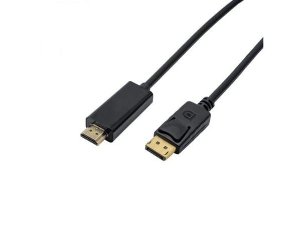Akyga - Adapterkabel - DisplayPort hann til HDMI hann - 1.8 m - svart