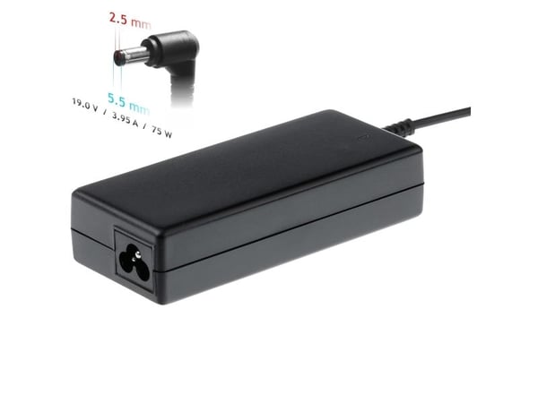 Akyga AK-ND-02, Kannettava tietokone, Sisätila, 100 - 250 V, 50 +/- 5 Hz, 75 W, 19 V