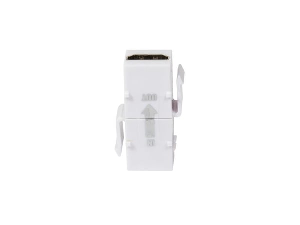 LogiLink NK0014R, Flat, Hvit, HDMI, HDMI, Hunkjønn, Hunkjønn