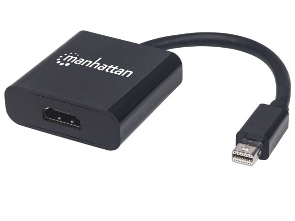 Manhattan 152570, Mini DisplayPort, HDMI Type A (Standard), Hanstik, Hunstik, Lige, Lige, Lige