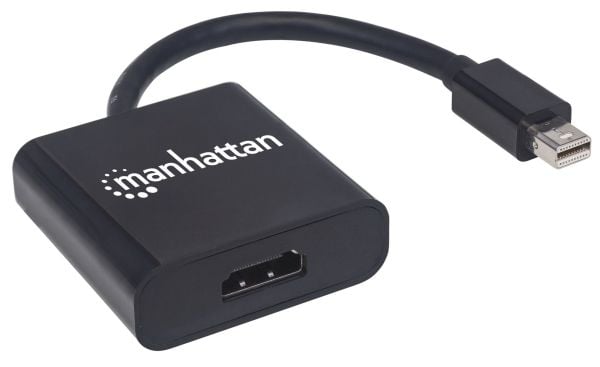 Manhattan 152570, Mini DisplayPort, HDMI Type A (Standard), Hanstik, Hunstik, Lige, Lige, Lige