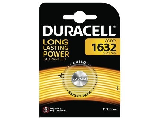 Duracell - Batteri CR1632 - Li - 137 mAh