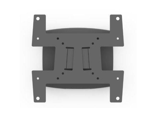 SMS ICON WL ST - Monteringssett (veggmonteringsbrakett) - for LCD-skjerm - aluminium, antrasittgrå - monteringsgrensesnitt: 200 x 200 mm - veggmont...
