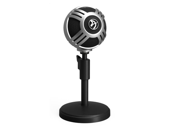 Arozzi Sfera Pro - Mikrofon - USB - silver
