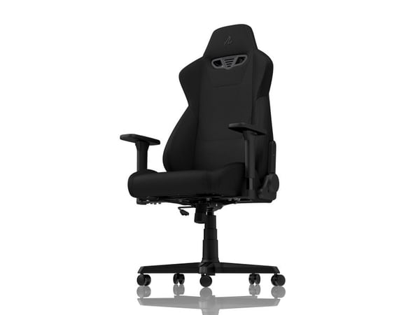 Nitro Concepts S300, PC-pelituoli, 135 kg, Nailon, Musta, Ruostumaton teräs, Musta