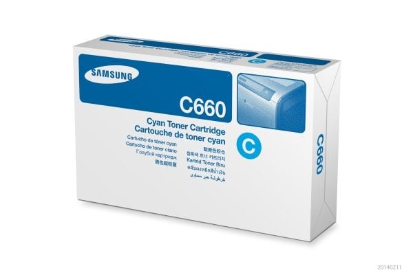 Samsung CLP-C660B - Høy ytelse - cyan - original - tonerpatron (ST885A) - for Samsung CLP-610, CLP-611, CLP-612, CLP-660, CLP-661, CLP-662, CLX-620...