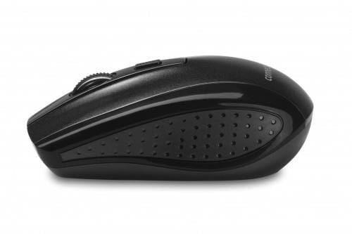 Connect IT CI-1223, Ambidextrous, RF Trådlös, 1600 DPI, Svart