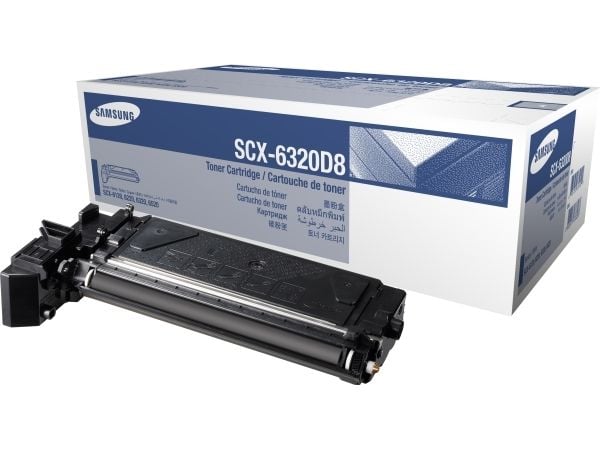 Samsung SCX-6320D8 -värikasetti, musta, 8000 sivua, Musta, 1 kpl