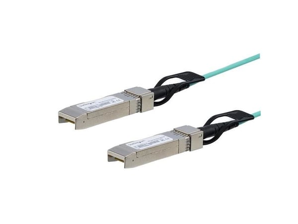 StarTech.com Cisco SFP-10G-AOC3M Yhteensopiva 3m/9.84ft 10G SFP+ to SFP+ aktiivinen valokuitu, 10Gbps SFP Plus/Mini GBIC/Transceiver Module kaapeli...