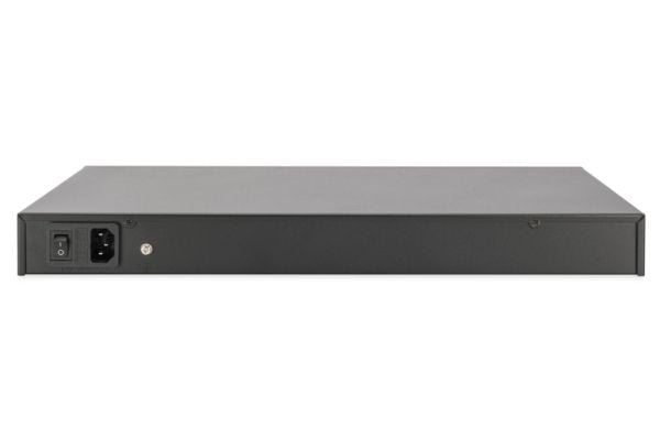 DIGITUS DN-95116 - Strøminjektor (rackmonterbar/ekstern) - AC 100-240 V - 250 watt - utgangskontakter: 16 - 1U - 19"