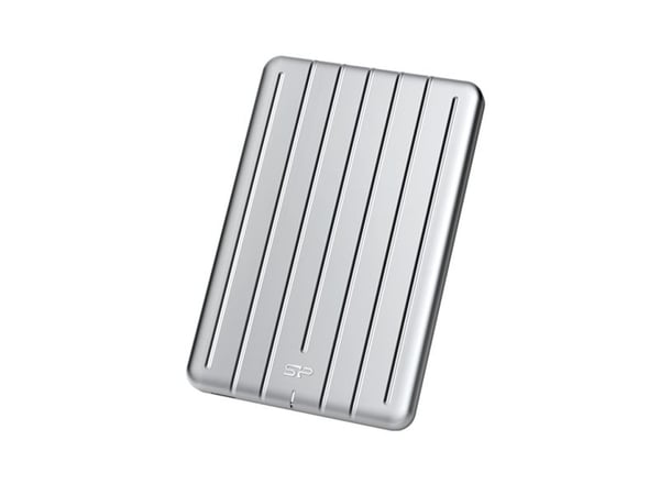 SILICON POWER Armor A75 - Harddisk - 1 TB - ekstern (bærbar) - USB 3.1 Gen 1 - sølv