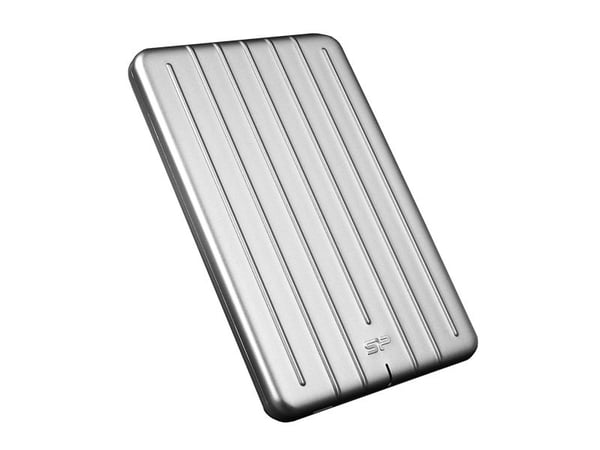 SILICON POWER Armor A75 - Hårddisk - 1 TB - extern (portabel) - USB 3.1 Gen 1 - silver