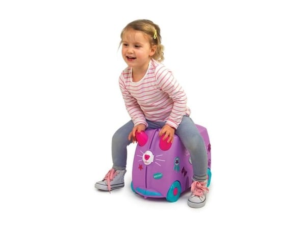 Trunki Cassie The Cat, 3 År, 4 hjul, Blå, Rosa