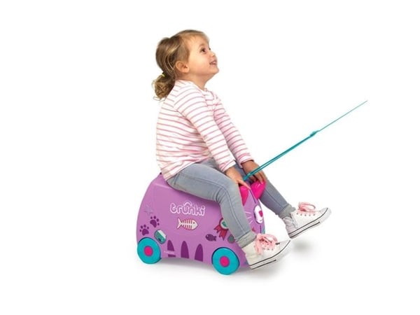 Trunki Cassie The Cat, 3 År, 4 hjul, Blå, Rosa