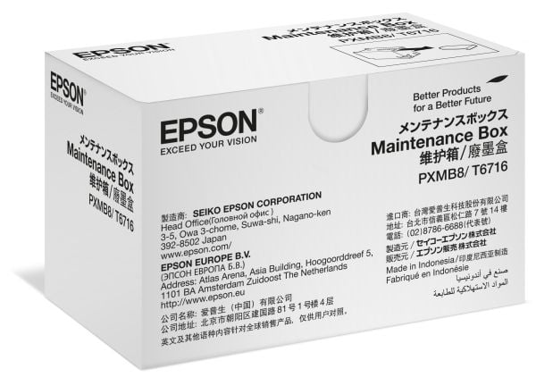 Epson Maintenance box, Musta, Indonesia, Epson, - WorkForce Pro WF-M5799DWF - WorkForce Pro WF-M5299DW - WorkForce Pro WF-C5790DWF - WorkForce Pro....