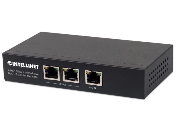 Intellinet 561266, Uhåndtert, Gigabit Ethernet (10/100/1000), Strøm over Ethernet (PoE)