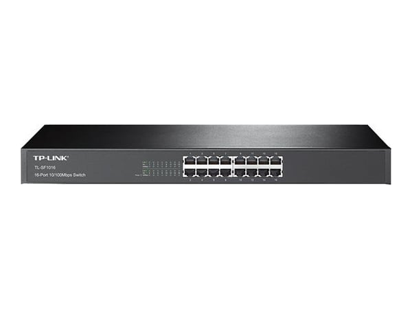 TP-Link TL-SF1016 - Switch - 16 x 10/100 - skrivbordsmodell