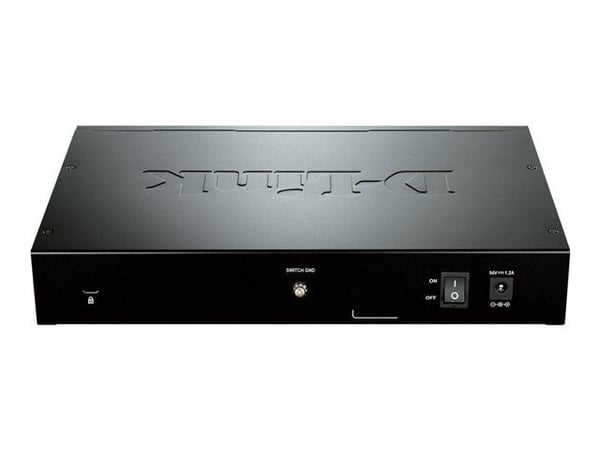 D-Link Web Smart DGS-1210-08P - Switch - Styrt - 8 x 10/100/1000 (PoE) + 2 x Gigabit SFP - stasjonær, rackmonterbar - PoE (45 W)