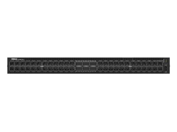 Dell Networking S4148F-ON - Switch - L3 - Styrt - 48 x 10 Gigabit SFP+ + 4 x 100 Gigabit QSFP28 + 2 x 40 Gigabit QSFP+ - front til bakside-luftflyt...