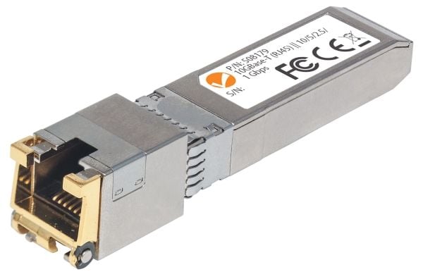 Intellinet 508179, Kopper, 11100 Mbit/s, SFP+, 30 m, Gigabit Ethernet, IEEE 802.3ab, IEEE 802.3an, IEEE 802.3bz