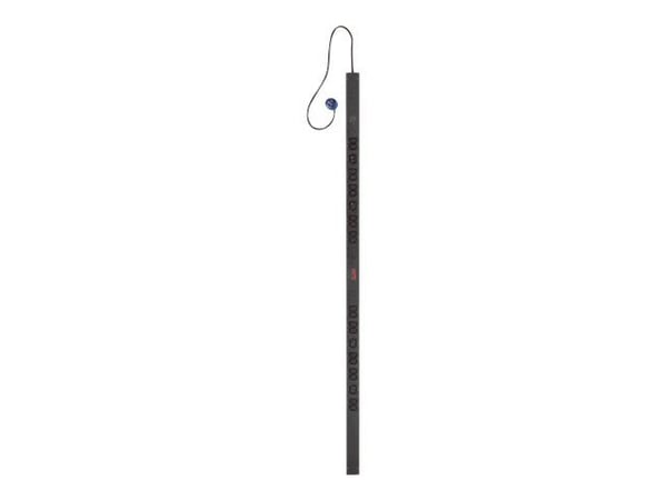 APC Basic Rack PDU, Perus, 0U, Pystysuora, Musta, 24 AC-pistorasia(a), C13 liitin, C19 liitin