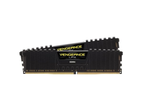 CORSAIR Vengeance LPX - DDR4 - sett - 16 GB: 2 x 8 GB - DIMM 288-pin - 3000 MHz / PC4-24000 - CL16 - 1.35 V - ikke-bufret - ikke-ECC - svart
