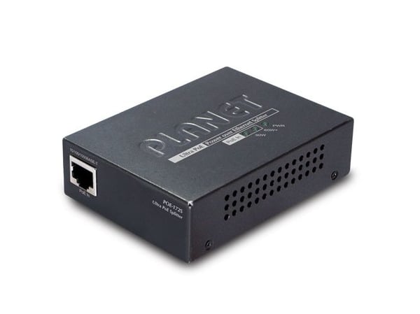 Planet POE-172S powerline-adapter PoE nettverksutvider svart støtter PoE