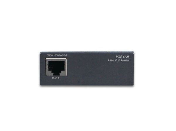 Planet POE-172S powerline-adapter PoE nettverksutvider svart støtter PoE