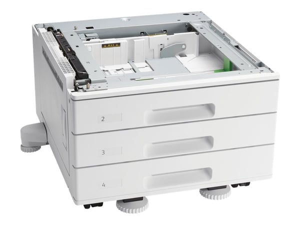 Xerox Three Tray Module - Mediebakke/-mater 3 skuff(er) - for VersaLink B7025, B7125, B7130, B7135, C7020, C7025, C7030, C7120, C7125, C7130