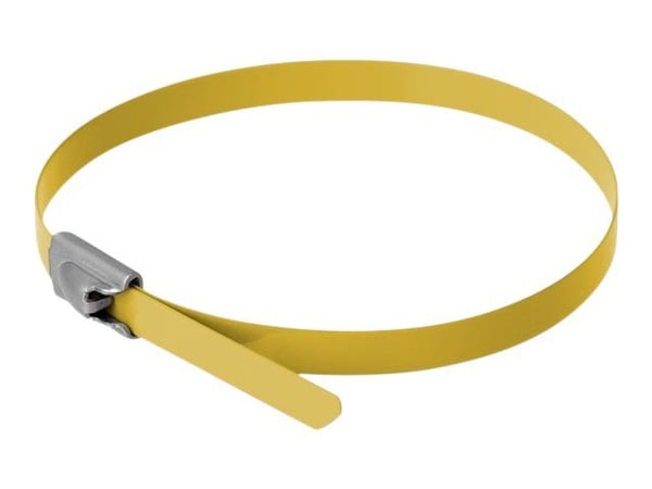 DeLOCK 18787, Terästä, Keltainen, 40 cm, 4,6 mm, 10 kpl