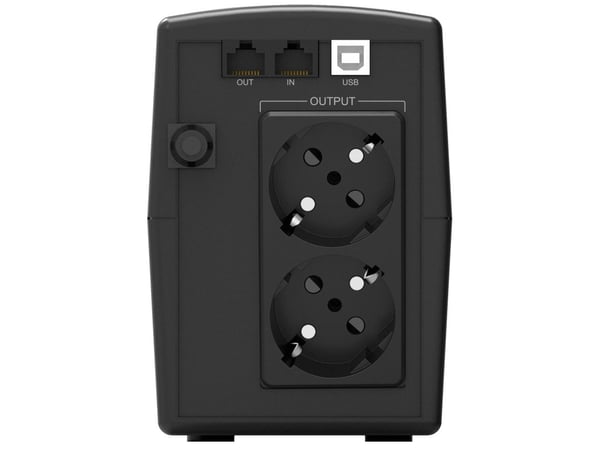 PowerWalker Basic VI 800 STL - UPS - AC 162 - 290 V - 480 watt - 800 VA - 7.2 Ah - USB - utgangskontakter: 2