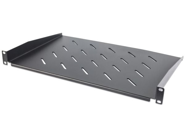 Intellinet 714884, Rackhylle, Stål, Svart, 1,65 kg