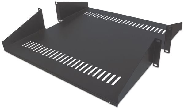 Intellinet 714877, Rackhylle, Stål, Svart, 2 kg