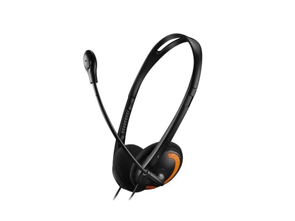 Canyon CNS-CHS01BO - Hodesett - on-ear - kablet - svart, oransje