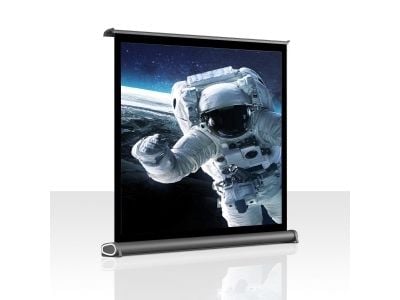 ART PT-40 - Projeksjonsskjerm - skrivebord - 40" (102 cm) - 4:3 - Matte White - svart