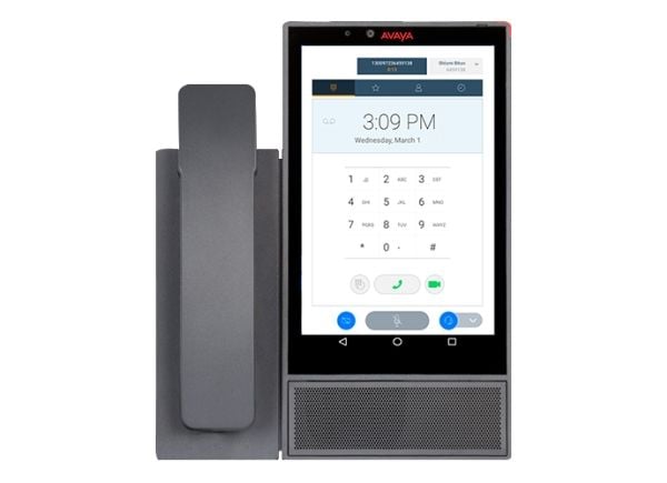 Avaya Vantage K175 - videoneuvottelulaite - musta koboltti