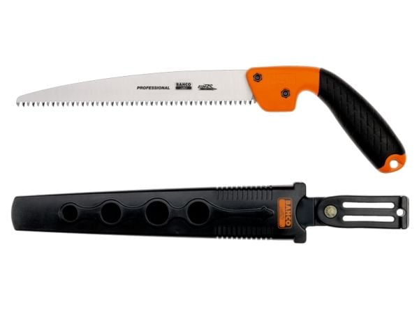 Bahco 5124-JS-H, Beskjæringssag, Tre, Sort, Oransje, Rustfritt stål, Sort, Oransje, 24 cm, 280 g