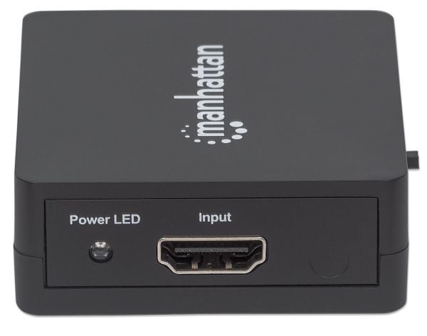 Manhattan 207652, HDMI, 2x HDMI, 1.3b, 1920 x 1200 piksler, Svart, Plast